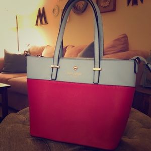 Kate Spade Maeve Grove Street Leather Satchel
